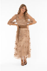 FLORENCE SKIRT ANTIQUE GOLD