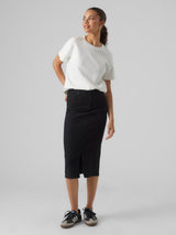 Vero Moda - T-Shirt - Black - Awnaima
