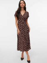 Vero Moda - Klänning - Chocolate martini - Elisa
