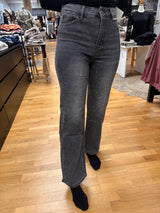 Foly Rose wide jeans sparkle grå