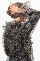 Alexis Blouse Black/Platina