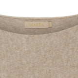 Marta Du Chateau - Knit - Medium Beige - MdcDagmar