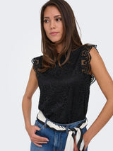 Jacqueline De Yong - Top - Chicory Coffee - Lotas S/L