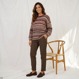 Marta Du Chateau - Stickat - Multi Bordeaux - Reverie