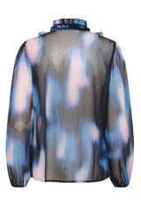 Lilja blå med lång ärm