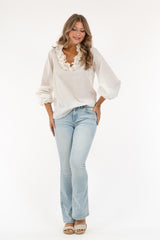 Fergie Blouse White