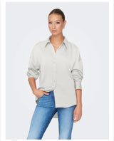 ONLMARTA L/S OVERSIZE SATIN SHIRT WVN