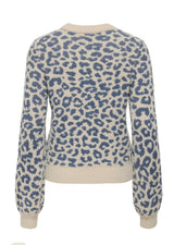 Lorraine tröja Leo jeansblå