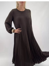 Amanda maxi klänning med ballongärm