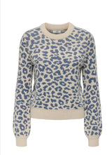 Lorraine tröja Leo jeansblå