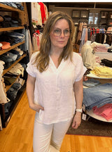 Marta Du Chateau - Blus - White - Bellissima