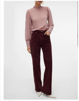 TESSA MANCHESTER BYXA HR WIDE CORDUROY