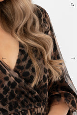 Priscilla tulle dress hazel_black