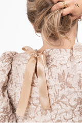 BELORA BLOUSE ROSE CHAMPAGNE