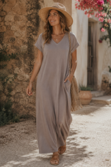 Marta Du Chateau - Dress - Fango - MdcLinna