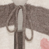 MARTA DU CHATEAU DAM STICKAD VÄST MDCPHOENIX 8069 -