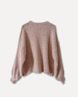 Rundhalsad tröja Rosa