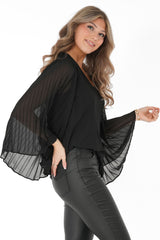 MARCELLA BLOUSE BLACK
