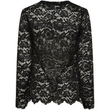 MARTA DU CHATEAU DAM LÅNGÄRMAD SPETS-T-SHIRT MDCMILLEY 7707