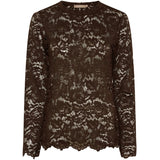 MARTA DU CHATEAU DAM LÅNGÄRMAD SPETS-T-SHIRT MDCMILLEY 7707