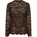 MARTA DU CHATEAU DAM LÅNGÄRMAD SPETS-T-SHIRT MDCMILLEY 7707