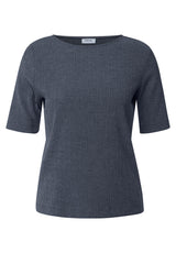 Crepe structure t-shirt CECIL