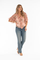 BLOSSOM BLOUSE POWDER PINK/ROSE