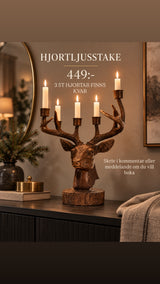 Hjort ljusstake