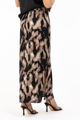 Marlowe Skirt Black/Taupe