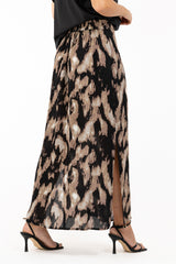 Marlowe Skirt Black/Taupe