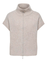 Jacqueline De Yong - Waistcoat - Natural Melange - Lea