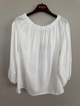Marta Du Chateau - Blouse - Offwhite - MdcJuniper