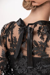 amandine blouse black