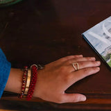 Candy bracelet cherry red