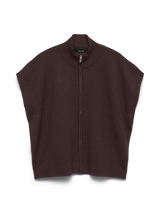 Vero Moda - Knitted Vest - Chocolate torte - Saba