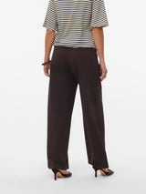 Zamira Berlin wide Vero Moda byxa Chocolate Torte brun