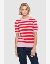 Mila block stripe pullover