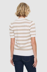 Mila block stripe pullover