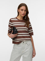 Vero Moda - Pullover - Cocoa Brown - Silje 2/4