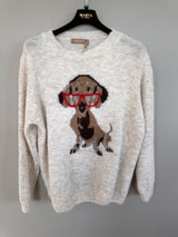 Marta Du Chateau - Knit - Beige Melange - MdcCoraline