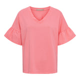 Marta Du Chateau - T-Shirt - Corallo - Sabela Tee