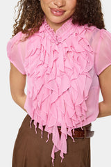 Lilja blus enfärgad