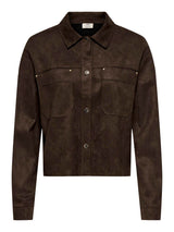 Jacqueline De Yong - Shirt - Coffee bean - Julle