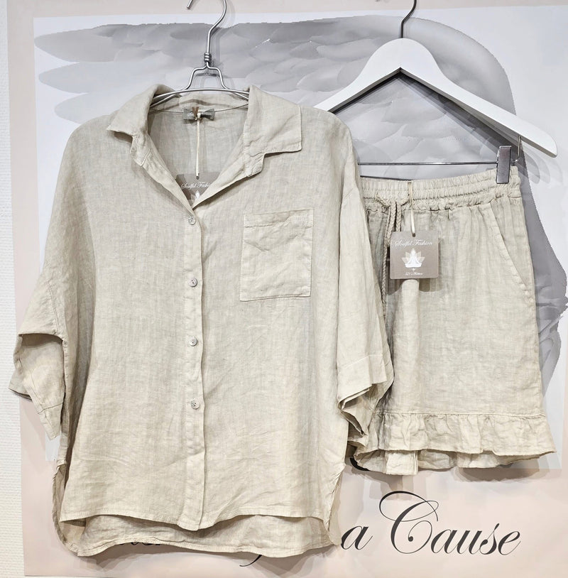 Shorts Linn 100% linne
