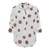 Riva blouse  Marta Du Chateau  - Brown
