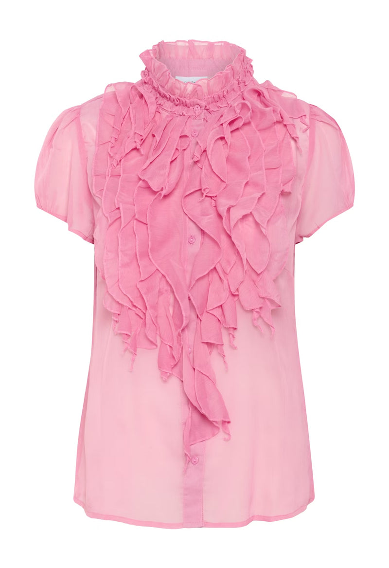 Lilja blus enfärgad