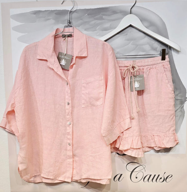 Shorts Linn 100% linne