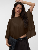 Vero Moda - Topp - Chicory coffee - Adalyn