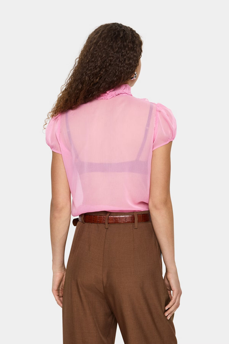 Lilja blus enfärgad