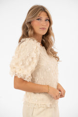 CHATEAU BLOUSE CHAMPAGNE